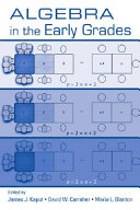 Algebra in the Early Grades