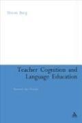 Teacher Cognition and Language Education