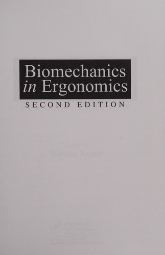 Biomechanics in Ergonomics
