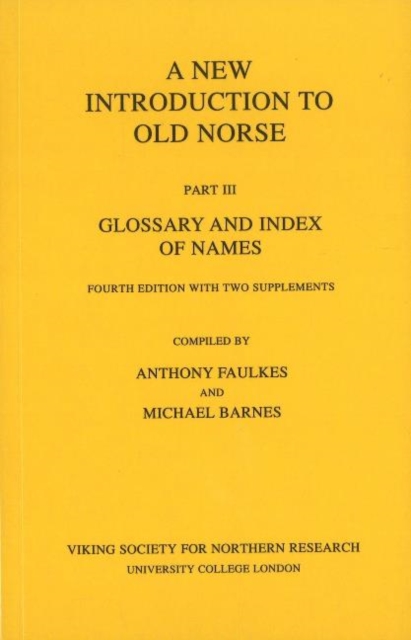 New Introduction to Old Norse