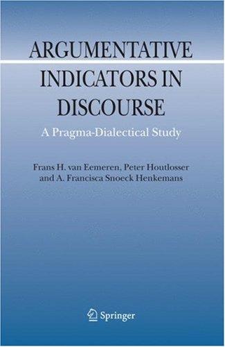 Argumentative Indicators in Discourse