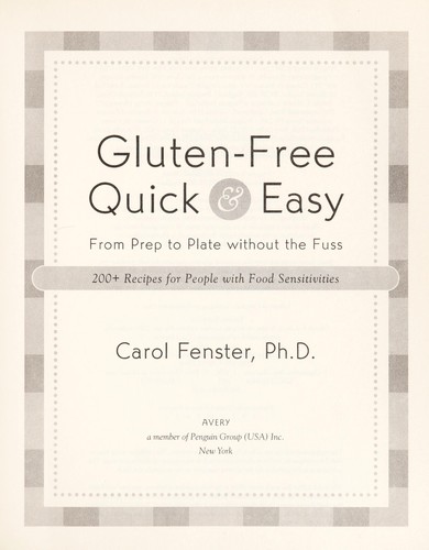 Gluten-Free Quick & Easy