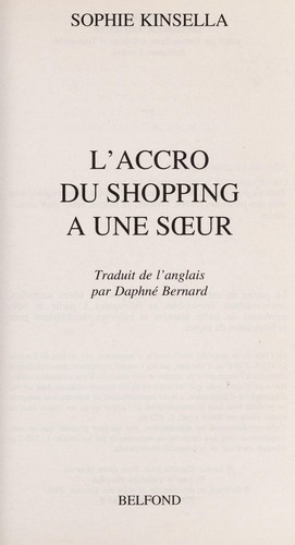L'accro du shopping a une soeur
