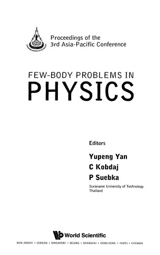 Few-Body Problems in Physics - Proceedings of the 3rd Asia-Pacific Conference