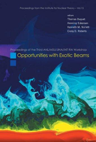Opportunities with Exotic Beams - Proceedings of the Third Anl/Msu/Jina/Int RIA Workshop