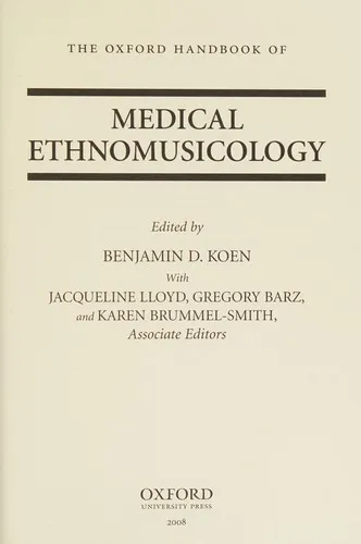 The Oxford Handbook of Medical Ethnomusicology