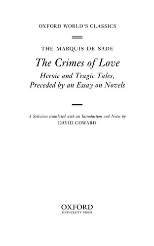 The Crimes of Love