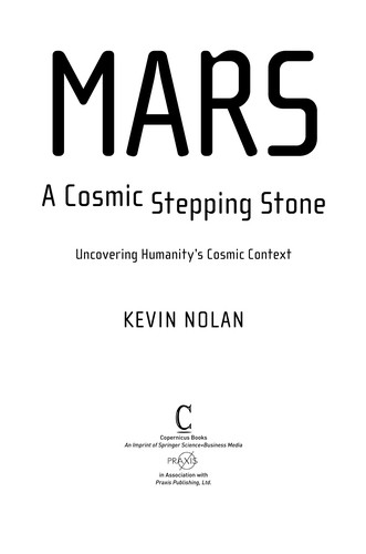 Mars, A Cosmic Stepping Stone