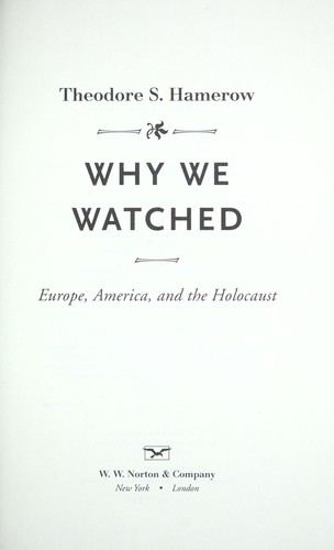 Why We Watched