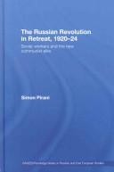 The Russian Revolution in Retreat, 1920-24