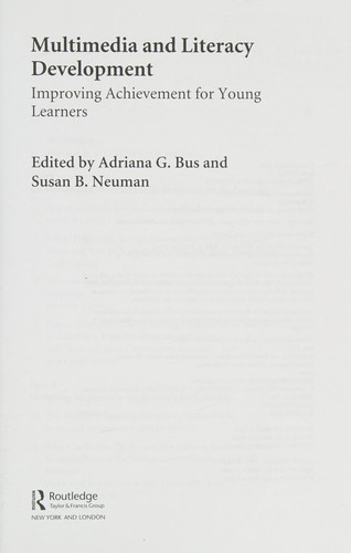 Multimedia and Literacy Development