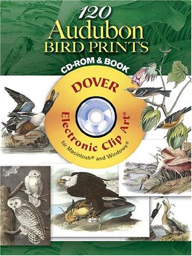 120 Audubon Bird Prints CD-ROM and Book