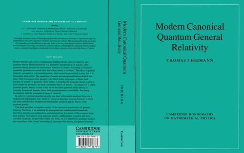 Modern Canonical Quantum General Relativity