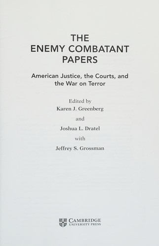 The Enemy Combatant Papers