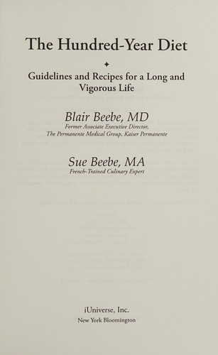 The Hundred-Year Diet