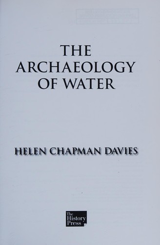The Archaeology of Water