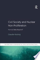 Civil Society and Nuclear Non-Proliferation