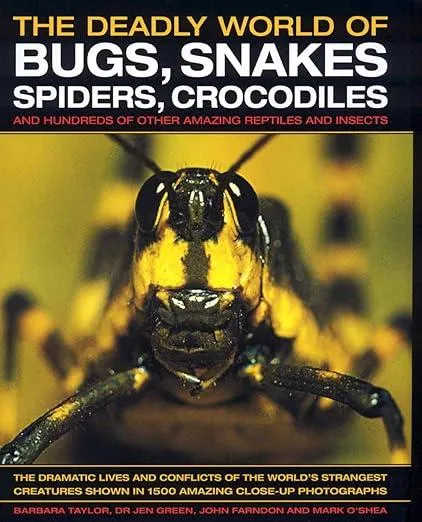 The Deadly World of Bugs, Snakes, Spiders, Crocodiles and Hundreds of Other Amazing Reptiles and Insects : Discover the Amazing World of Reptiles and Bugs, Featuring More Than 1500 Fabulous Wildlife P