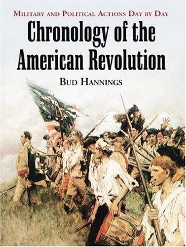 Chronology of the American Revolution