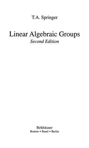Linear Algebraic Groups