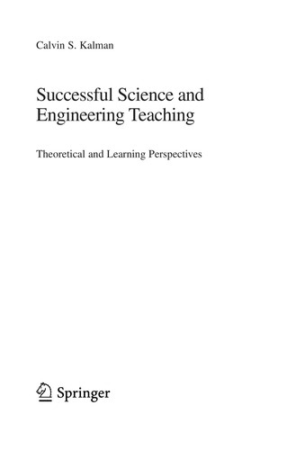 Successful Science and Engineering Teaching