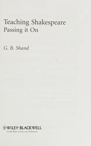 Teaching Shakespeare