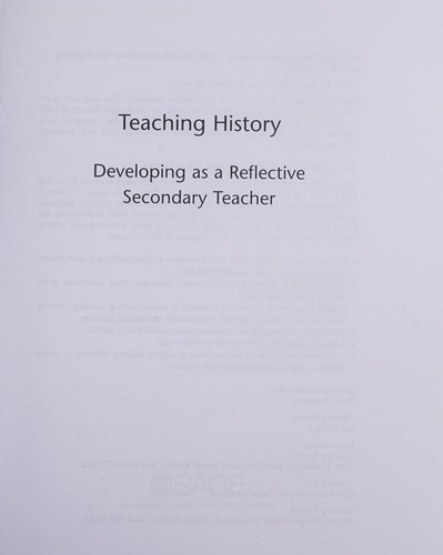 Teaching History