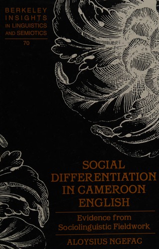 Social Differentiation in Cameroon English