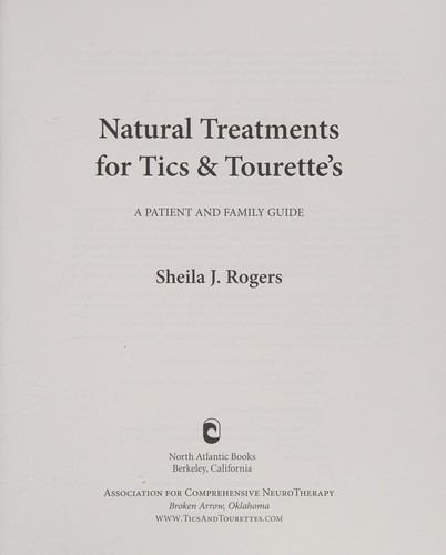 Natural Treatments for Tics and Tourette's