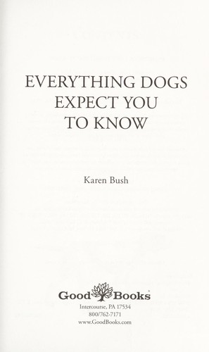 Everything Dogs Expect you to Know