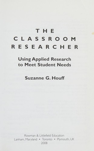 Classroom Researcher