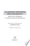 Al-Qa'Ida'S Doctrine for Insurgency