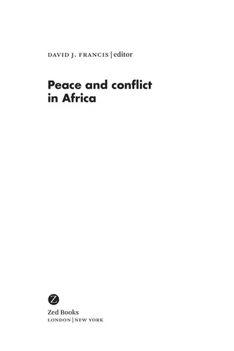 Peace and Conflict in Africa