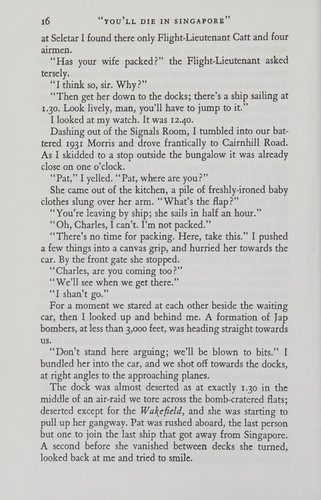 You'll Die in Singapore