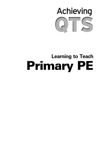 Learning to Teach Primary PE