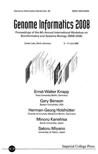 Genome Informatics 2008