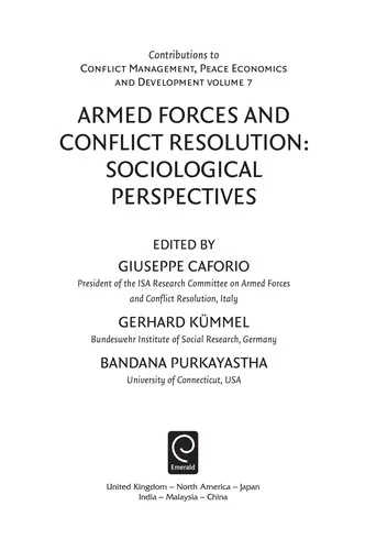 Armed Forces and Conflict Resolution
