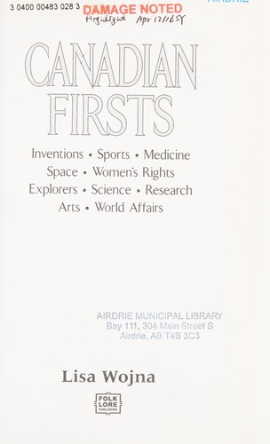 Canadian Firsts