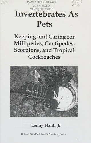 Invertebrates as Pets