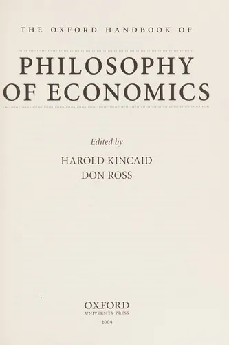 The Oxford Handbook of Philosophy of Economics