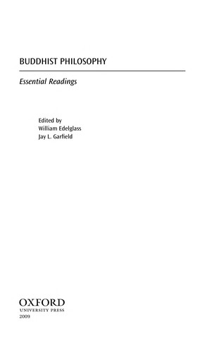 Buddhist Philosophy : Essential Readings