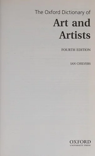 The Oxford Dictionary of Art and Artists