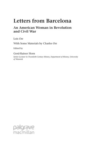 Letters from Barcelona