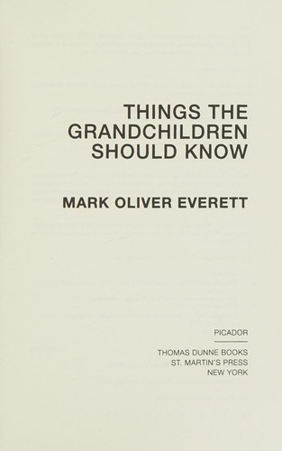 Things the Grandchildren Should Know