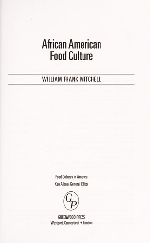 African American Food Culture
