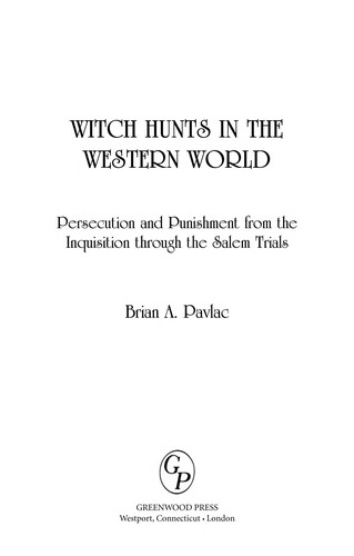 Witch Hunts in the Western World