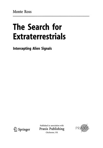 The Search for Extraterrestrials