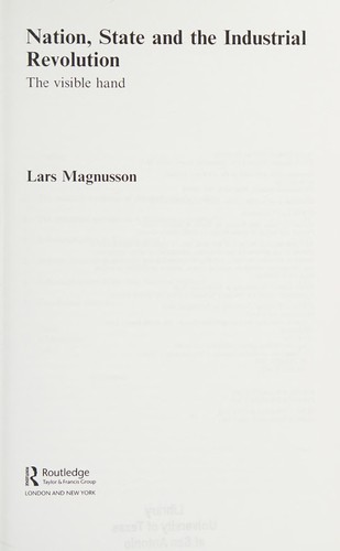 Nation, State and the Industrial Revolution