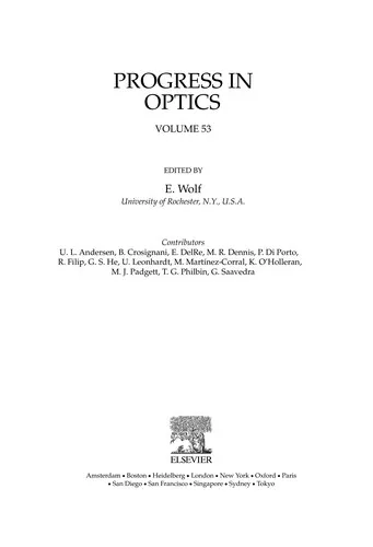 Progress in Optics