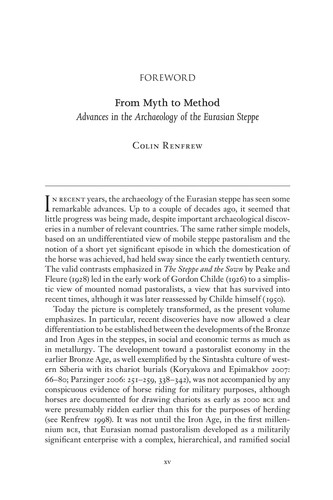 Social Complexity in Prehistoric Eurasia